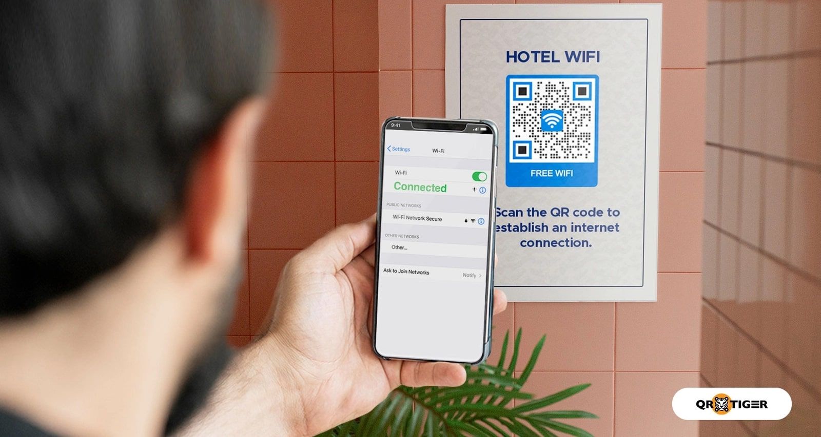 Hotel Wifi QR Code