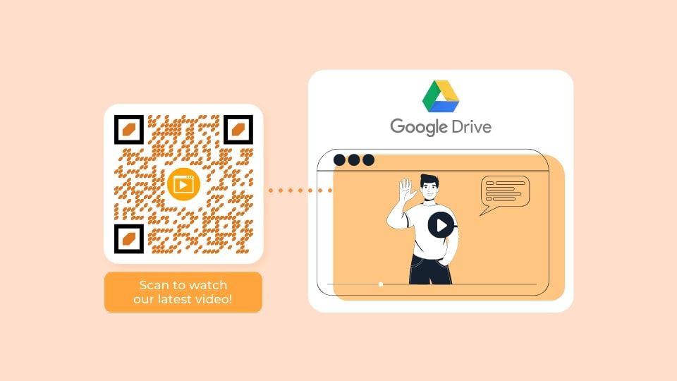 Easy to Access Google Drive via QR Code