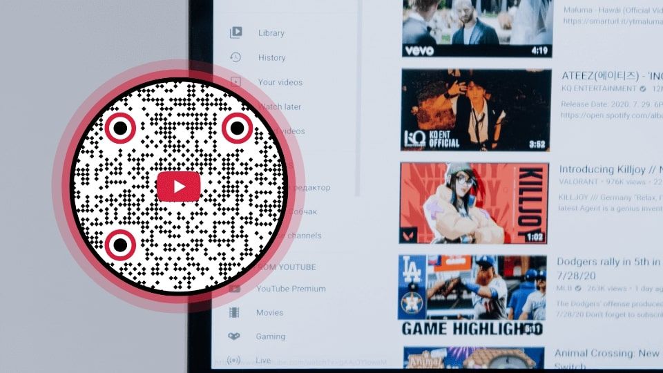 Faster Access to Youtube Channel via QR Code