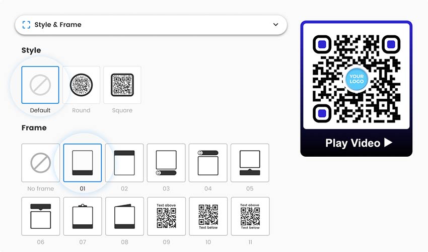 Generating QR Code for Playing Video
