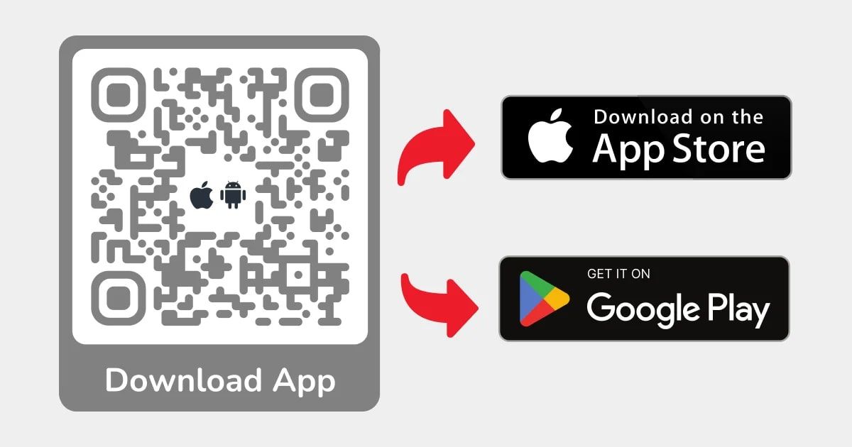 QR Code for Downloading Apps