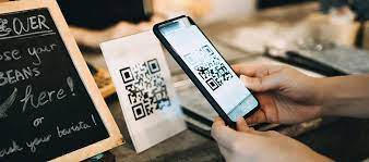 Smartphone Scanning QR Code