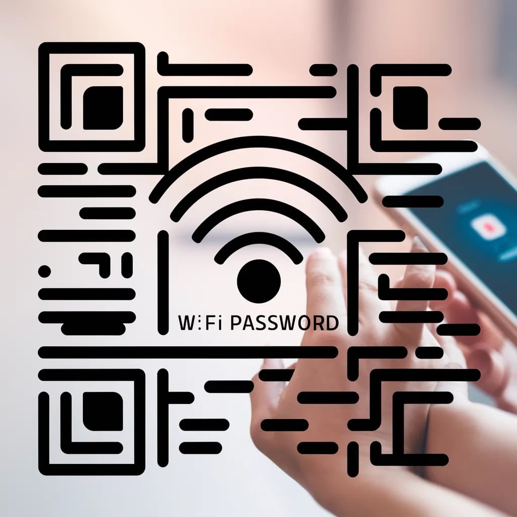 How a WiFi Password Can Be Encoded into a QR Code