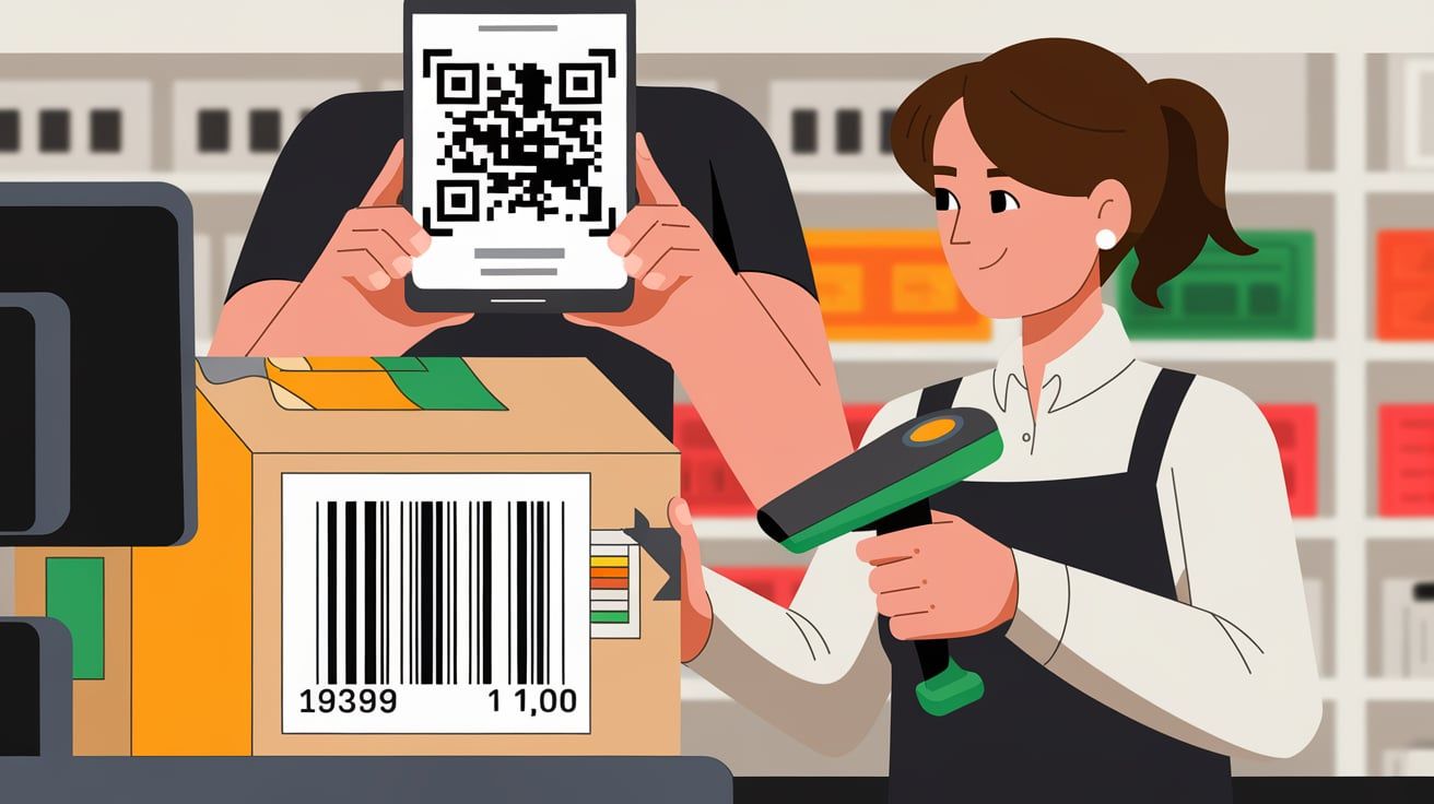 when to use barcodes and when to use QR codes