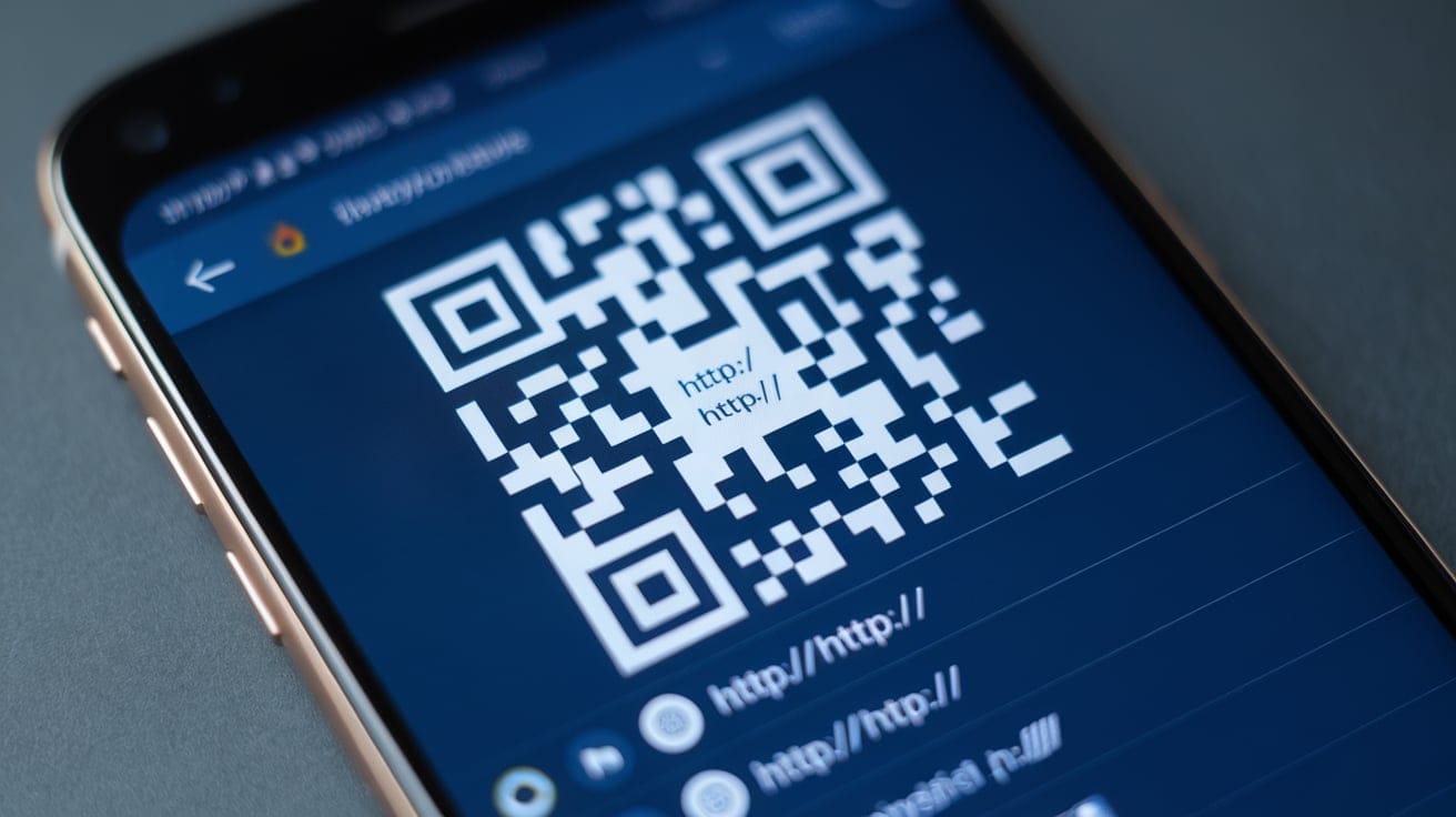 Image 4: extracting links from qr code
