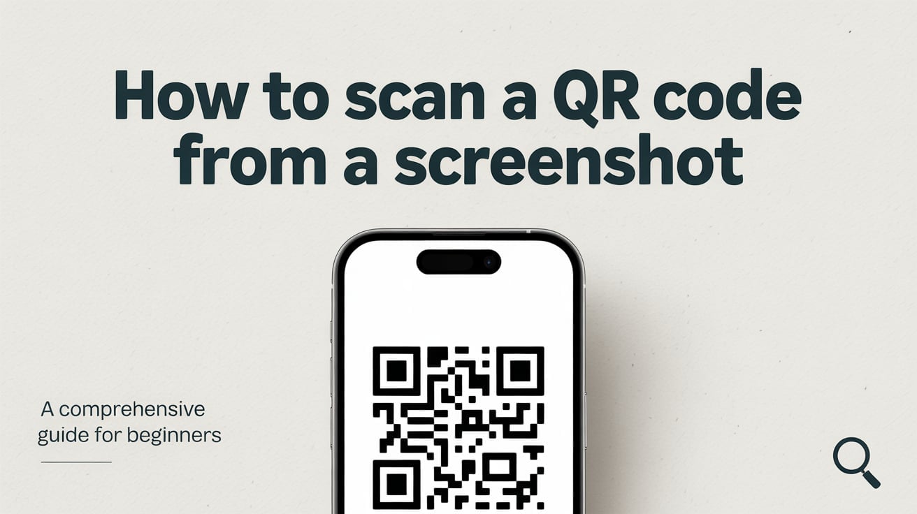 How to Scan a QR Code From a Screenshot