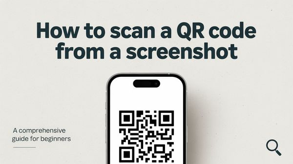 How to Scan a QR Code From a Screenshot
